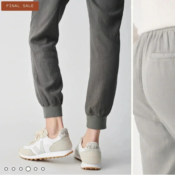 NWT!! Faherty - Arlie Jogger - Surplus Green - Size XS - Picture 4 of 11